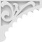 Ekena Millwork Genova Architectural Grade PVC Corbel, 1 7/8"W X 14"D X 14"H CORP01X14X14GE - alternate 4